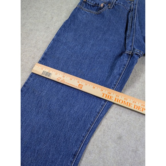 VTG Y2K Levis 501 Button Fly Straight Leg Jeans Men 36x30 (Fits 32x29) TAILORED - Picture 13 of 16